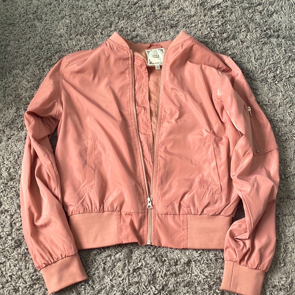 Pink Bomber Jacket